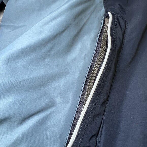 Lands End Kids Squall Parka Jacket Waterproof Insulated Size Large 14-16 Blue - Picture 16 of 16